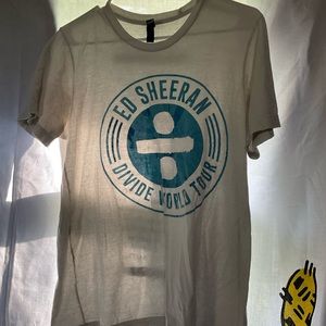 Ed Sheeran Divided World Tour Shirt